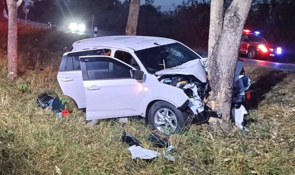 Red Plate Car Crash in Lampang Kills One — What Happened