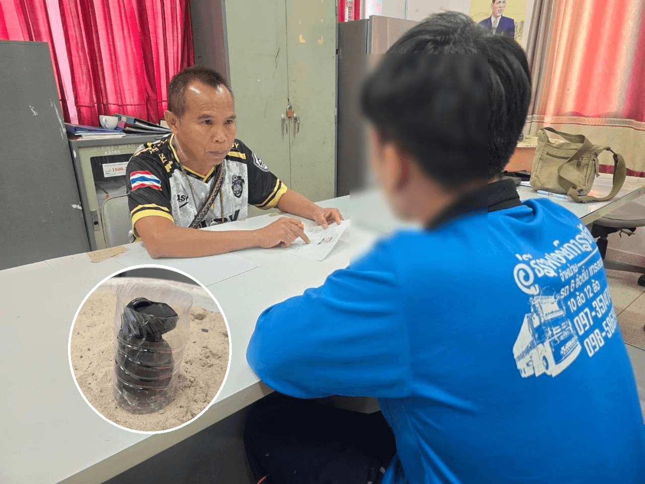 Teen in Buriram Arrested with Hand Grenade Meant as Valentine's Day Surprise